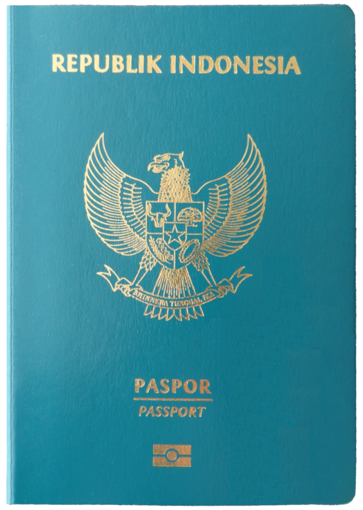 Front Cover of Indonesia Passport