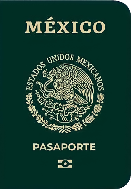 Front Cover of Mexico Passport
