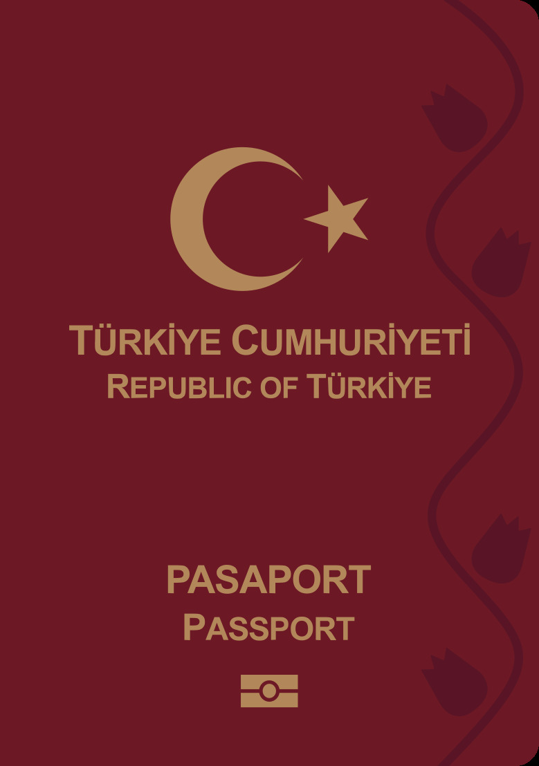 Front Cover of Turkey Passport