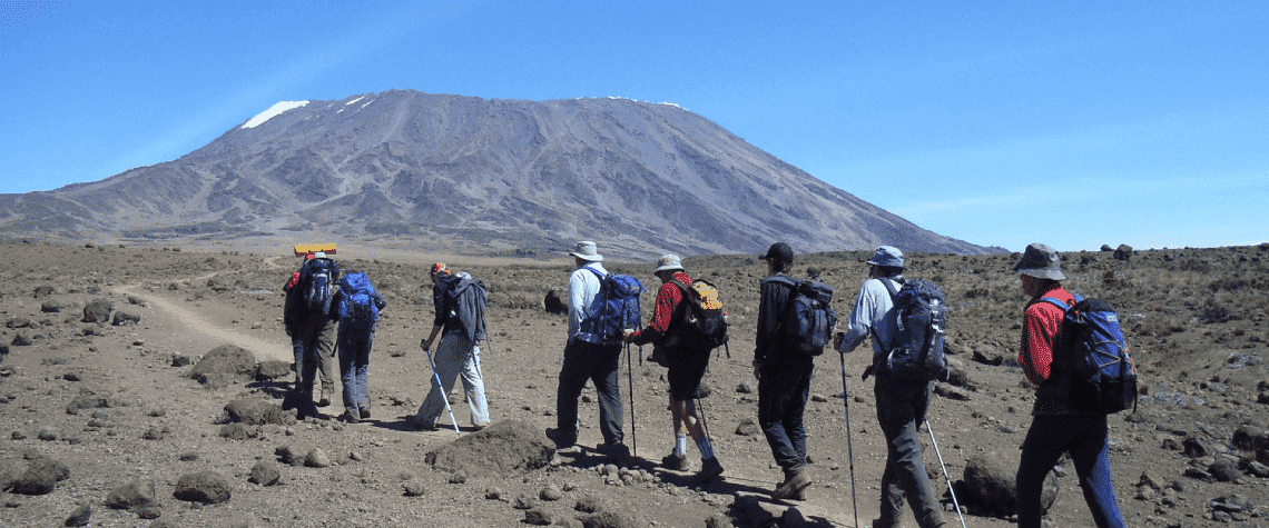 Climbing Mount Kenya