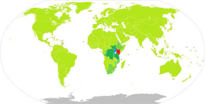 Countries Eligible for the Kenya eTA